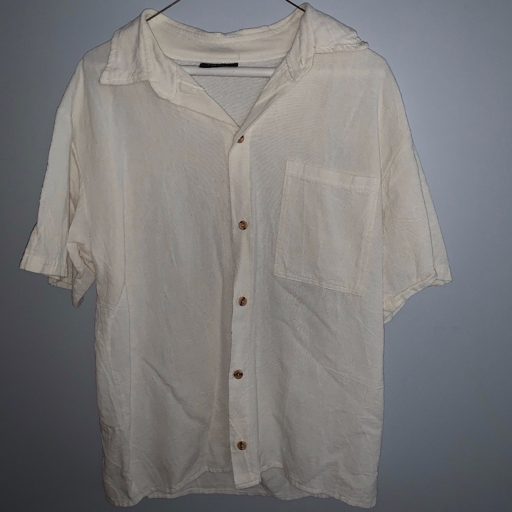 Size M Cool Sportswear Short Sleeve Button Down